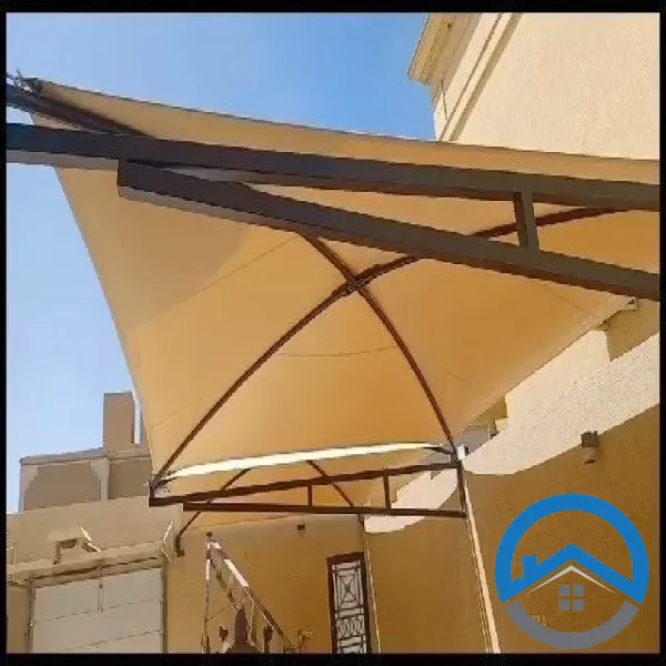 مظلات سيارات تجارية في حي الشرائع مكة - حلول متكاملة للمواقف التجارية مع تحمل عالي للأحمال